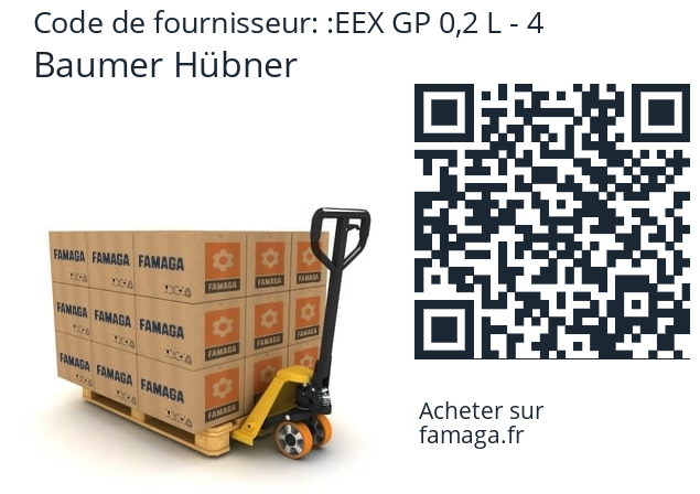   Baumer Hübner EEX GP 0,2 L - 4