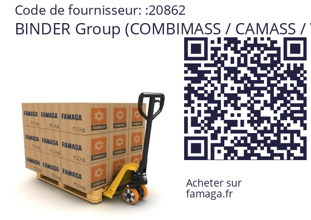   BINDER Group (COMBIMASS / CAMASS / VACOMASS) 20862
