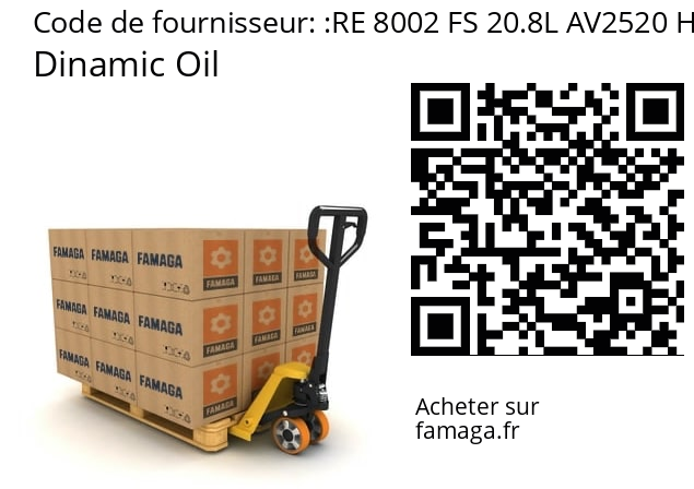   Dinamic Oil RE 8002 FS 20.8L AV2520 HLC