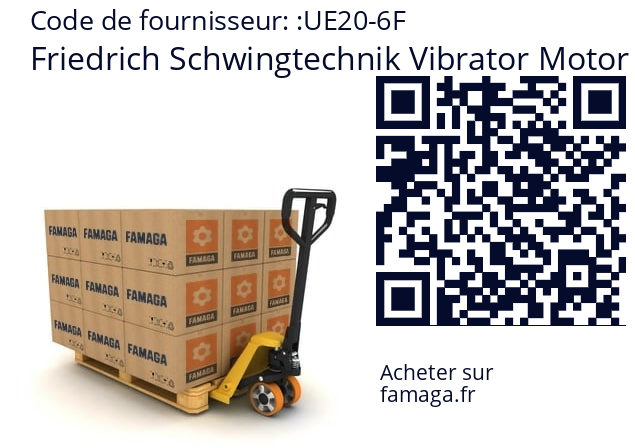   Friedrich Schwingtechnik Vibrator Motor  / Vimarc UE20-6F