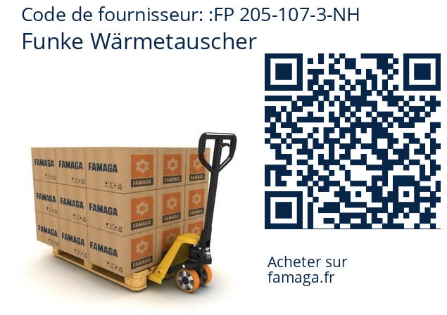   Funke Wärmetauscher FP 205-107-3-NH