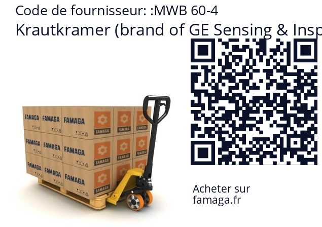   Krautkramer (brand of GE Sensing & Inspection Technologies) MWB 60-4