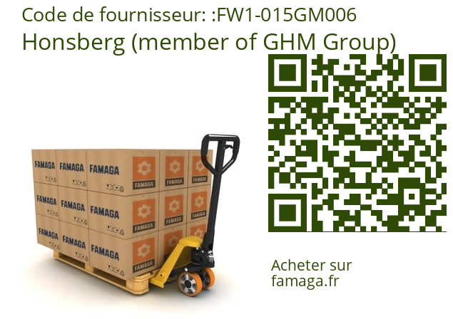   Honsberg (member of GHM Group) FW1-015GM006