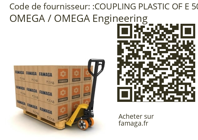   OMEGA / OMEGA Engineering COUPLING PLASTIC OF E 50