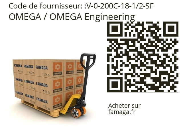   OMEGA / OMEGA Engineering V-0-200C-18-1/2-SF