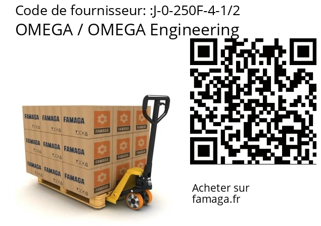  OMEGA / OMEGA Engineering J-0-250F-4-1/2