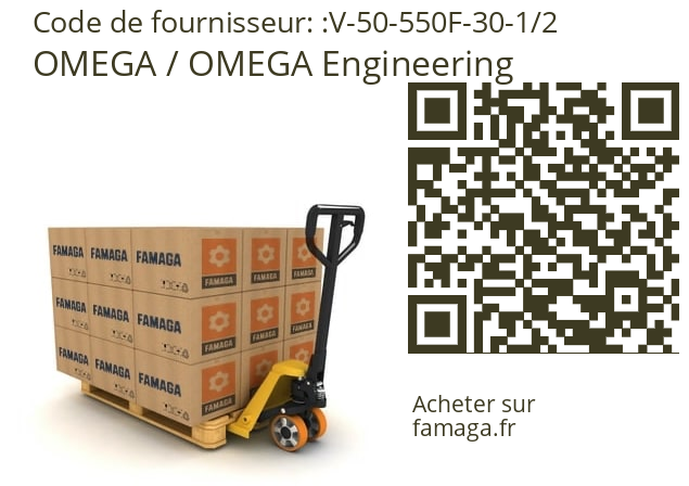   OMEGA / OMEGA Engineering V-50-550F-30-1/2