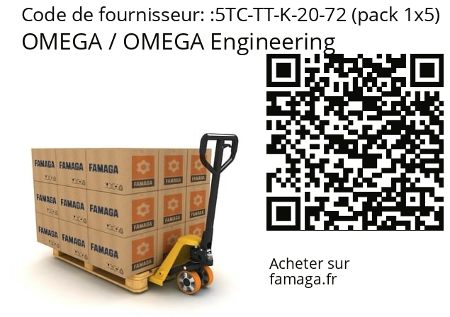   OMEGA / OMEGA Engineering 5TC-TT-K-20-72 (pack 1x5)
