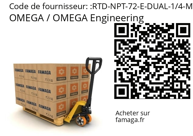   OMEGA / OMEGA Engineering RTD-NPT-72-E-DUAL-1/4-MTP