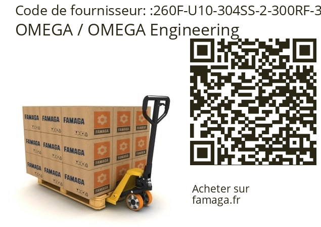   OMEGA / OMEGA Engineering 260F-U10-304SS-2-300RF-304SS