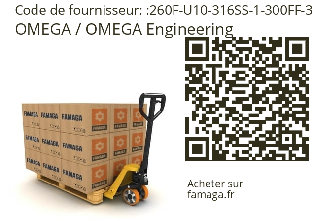   OMEGA / OMEGA Engineering 260F-U10-316SS-1-300FF-316SS