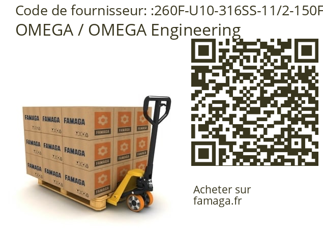   OMEGA / OMEGA Engineering 260F-U10-316SS-11/2-150FF-316S