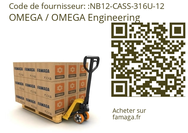   OMEGA / OMEGA Engineering NB12-CASS-316U-12