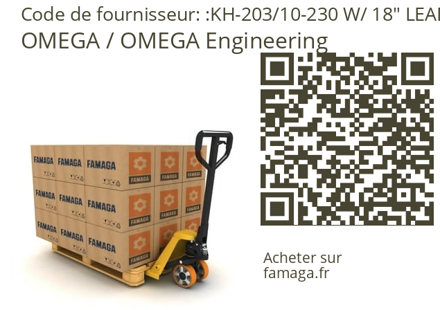   OMEGA / OMEGA Engineering KH-203/10-230 W/ 18" LEADS