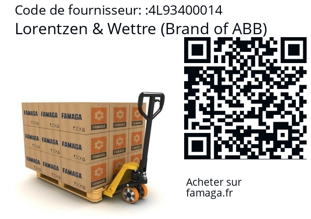   Lorentzen & Wettre (Brand of ABB) 4L93400014