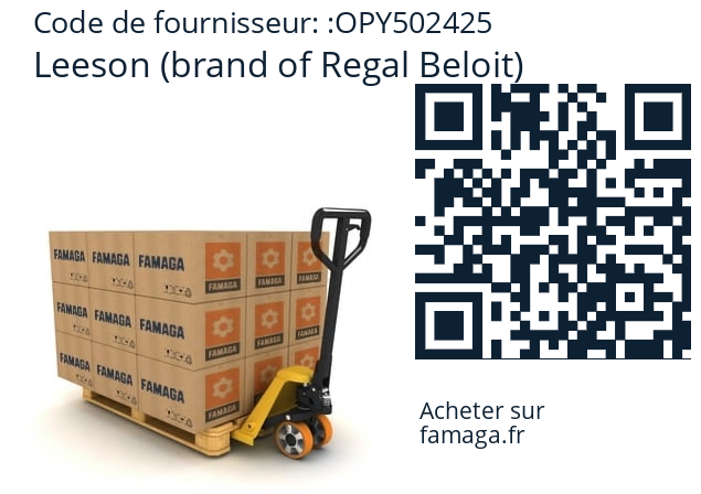   Leeson (brand of Regal Beloit) OPY­502425